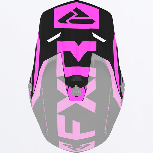 ClutchEvoLE_HelmetPeak_BlackEPink_221729-_1094_front