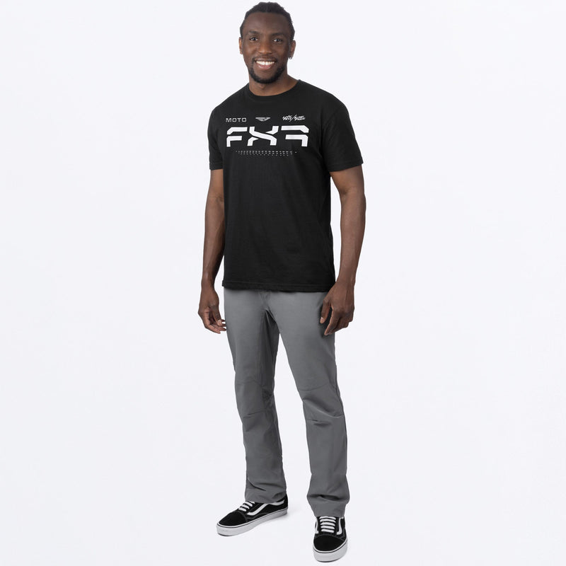 Chargez l'image dans la visionneuse de la galerie, MOTO_Prem_Shirt_M_BlackWhite_241314_1001_frontFULL
