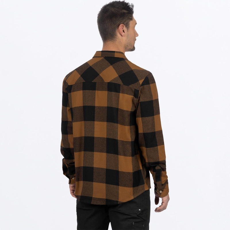 Chargez l'image dans la visionneuse de la galerie, MTimberFlannel_Shirt_CopperBlack_SKU_231116-_1910_Extra
