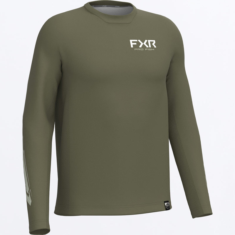 Chargez l'image dans la visionneuse de la galerie, MDerbyAirUPF_Longsleeve_MossBoulder_SKU_262099-_7977_Front
