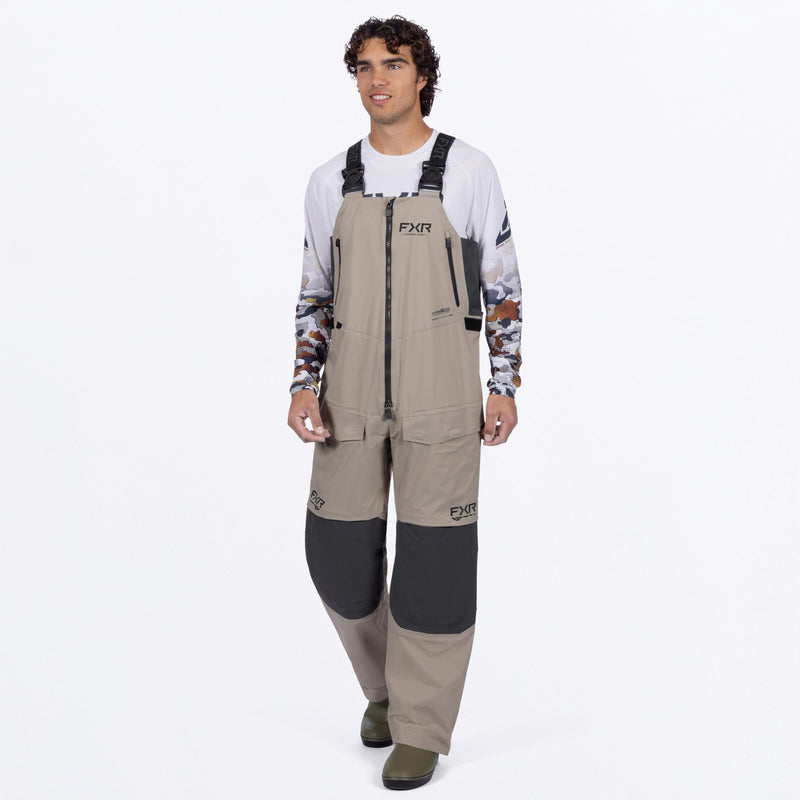 Chargez l'image dans la visionneuse de la galerie, MVaporProTri-LaminateBib_Pant_Stone_SKU_262146-_1700_Front
