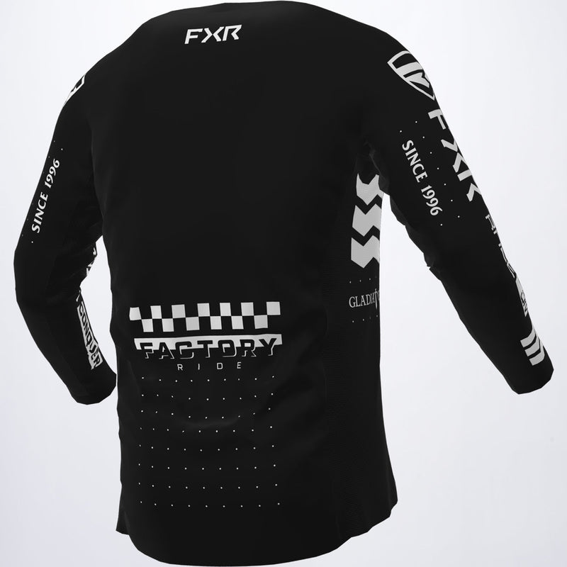 Chargez l'image dans la visionneuse de la galerie, PodiumGladiator_MXJersey_Black_233326-_1000_back
