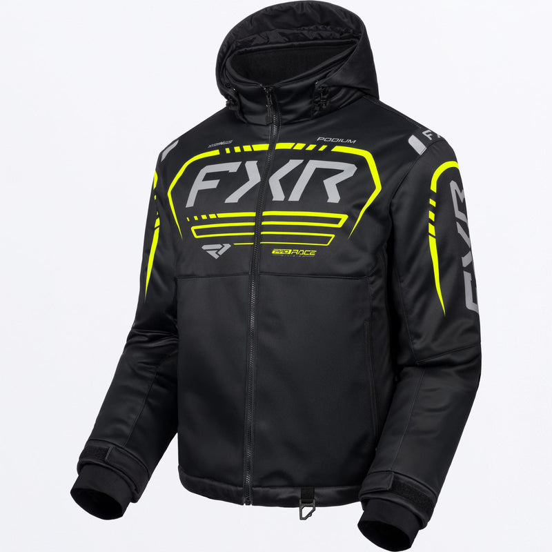 Chargez l'image dans la visionneuse de la galerie, MPodium_Jacket_BlackHiVis_SKU_260055-_1065_Front
