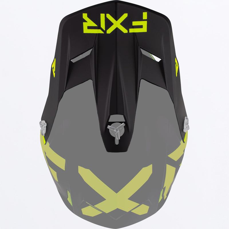 Chargez l'image dans la visionneuse de la galerie, ClutchCX_HelmetPeak_BlackHiVis_211713-_1065_front
