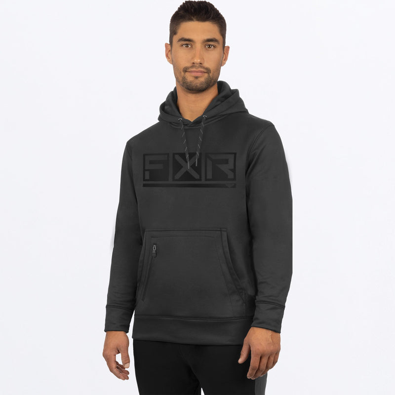 Chargez l'image dans la visionneuse de la galerie, PodiumTech_POHoodie_M_AshpaltBlack_232038-_0810_Front
