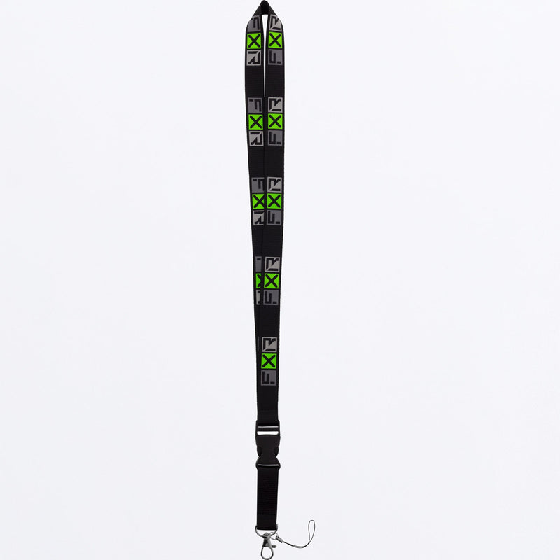 Chargez l'image dans la visionneuse de la galerie, FXR_Lanyard_BlackLime_SKU_241900-_1070_Front
