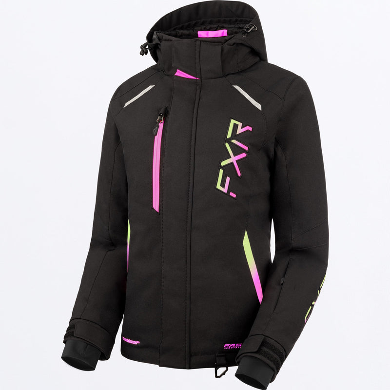 Chargez l'image dans la visionneuse de la galerie, Pulse_Jacket_W_BlackKiwiEPink_230227-_1072_front
