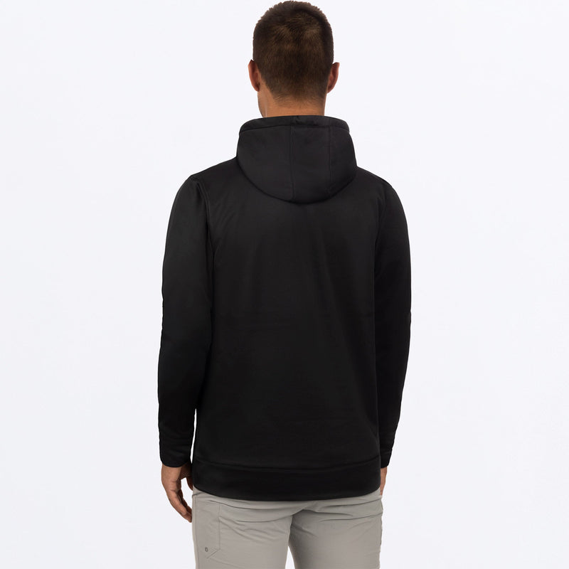 Chargez l'image dans la visionneuse de la galerie, Podium_Tech_PO_Hoodie_M_BlackGrey_232037_1005_back
