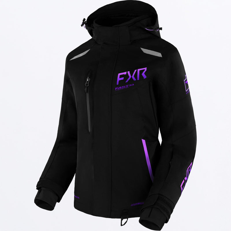 Chargez l'image dans la visionneuse de la galerie, WRenegadeFX_Jacket_BlackPurpleFade_SKU_230246-_1081_Front
