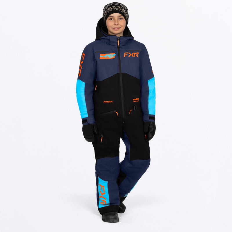 Chargez l'image dans la visionneuse de la galerie, YthVertical_Monosuit_MidnightBlueOrange_SKU_273003-_4730_Front
