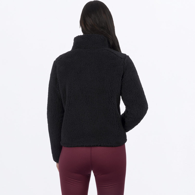 Chargez l'image dans la visionneuse de la galerie, Mantra_Sherpa_Jacket_W_BlackGrey_241202-_1005_back
