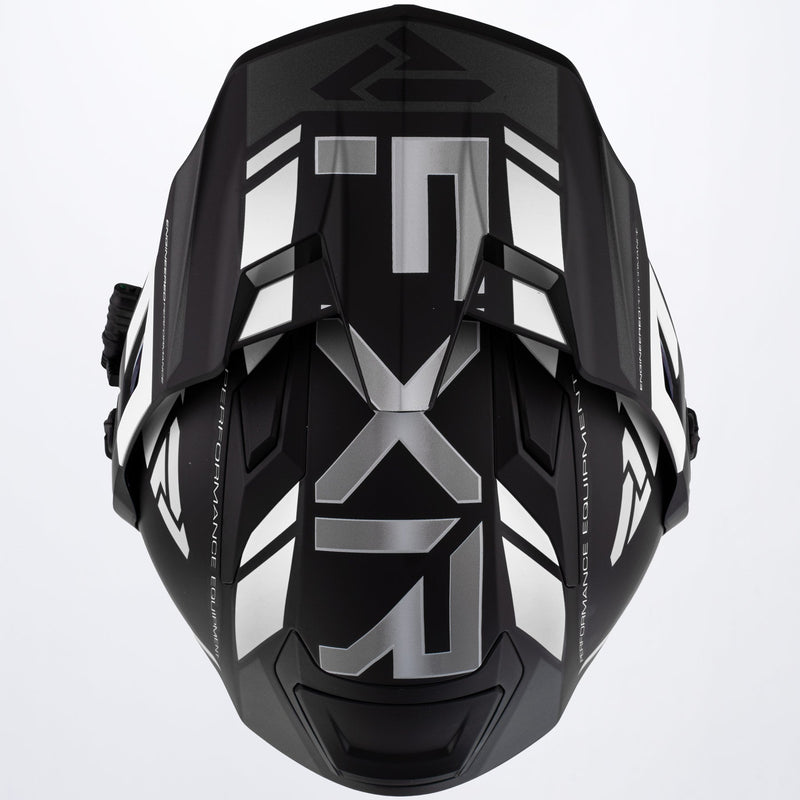 Chargez l'image dans la visionneuse de la galerie, Maverick-X_Helmet_BlackWhite_220623-_1001_top
