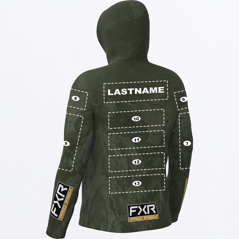 Chargez l'image dans la visionneuse de la galerie, MCustomDerbyUndertowAirUPFPO_Hoodie_ArmyGold_SKU_262057-_7562_Extra
