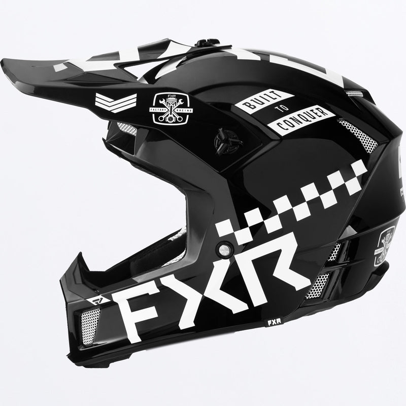 Chargez l'image dans la visionneuse de la galerie, ClutchGladiator_Helmet_BlackWhite_SKU_240628-_1001_Extra
