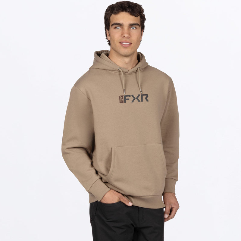 Chargez l'image dans la visionneuse de la galerie, MMiteredCottonPO_Hoodie_CanvasDarkCedar_SKU_271166-_1518_Front
