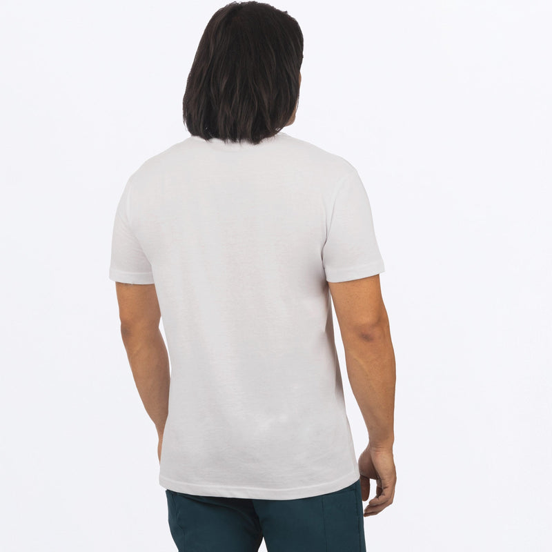 Chargez l'image dans la visionneuse de la galerie, Podium_Premium_T-Shirt_M_WhiteGrey_232071_0105_back
