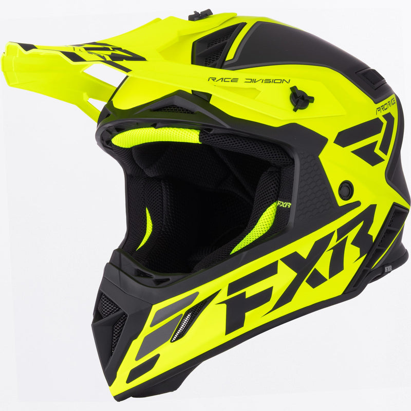 Chargez l'image dans la visionneuse de la galerie, HeliumMX_Helmet_HiVisGrey_SKU_260606-_6505_Front
