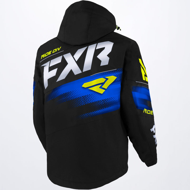 Chargez l'image dans la visionneuse de la galerie, BoostFX_Jacket_M_BlackBlueHiVis_230026-_1040_back
