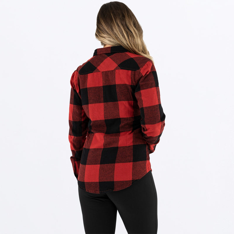 Chargez l'image dans la visionneuse de la galerie, WTimberFlannel_Shirt_RustBlack_SKU_231209-_3710_Extra
