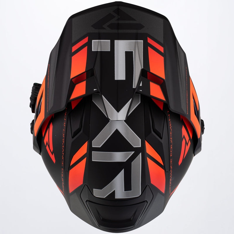 Chargez l'image dans la visionneuse de la galerie, Maverick-X_Helmet_BlackOrange_220623-_1030_top
