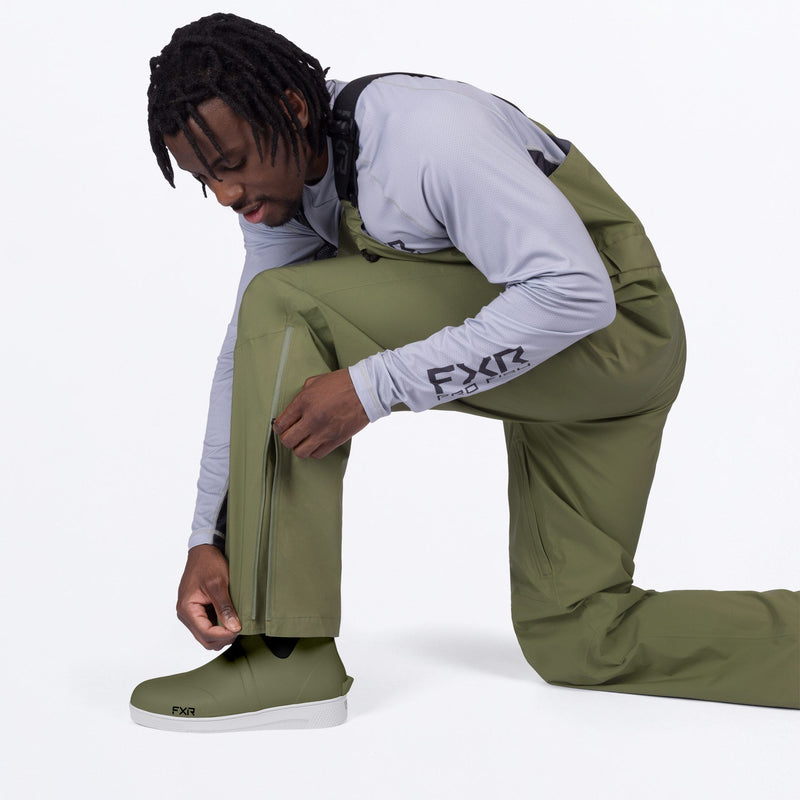 Chargez l'image dans la visionneuse de la galerie, MAdventureLiteTri-LaminateBib_Pant_Moss_SKU_242100-_7900_Extra4
