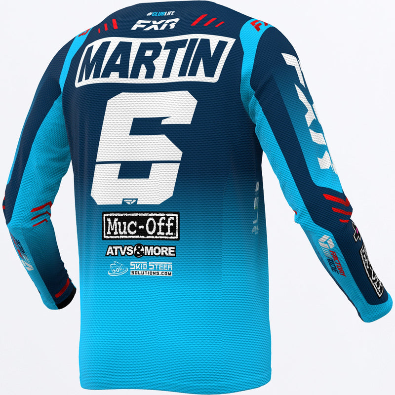 Chargez l'image dans la visionneuse de la galerie, MartinRaceReplica_MXJersey_Arctic_243343-_4020_back
