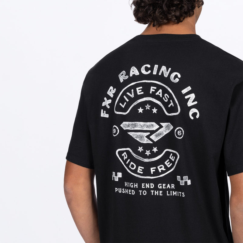 Chargez l'image dans la visionneuse de la galerie, MSpeedPremium_T-Shirt_BlackWhite_SKU_262014-_1001_Extra2
