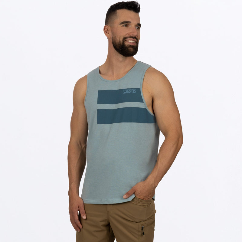 Chargez l'image dans la visionneuse de la galerie, Podium_Premium_Tank_M_LtSteelDarkSteel_232078_0303_front
