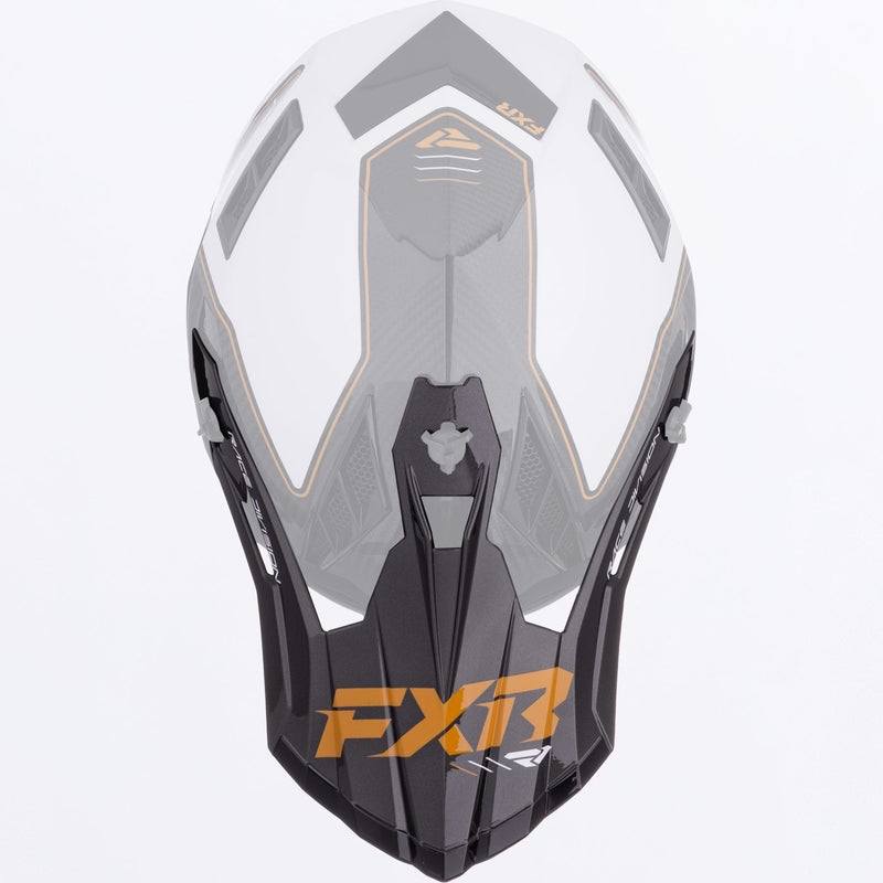 Chargez l'image dans la visionneuse de la galerie, HeliumMXCarbonHelmet_Peak_GoldWhite_SKU_261710-_6201_Front**hover**

