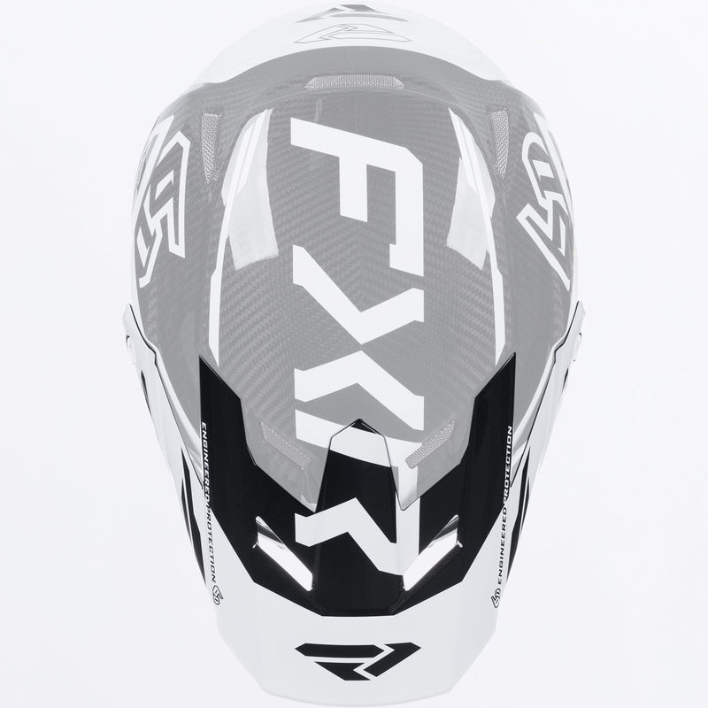 Chargez l'image dans la visionneuse de la galerie, ATR-3_Visor_WhiteBlack_SKU_261712-_0110_Front
