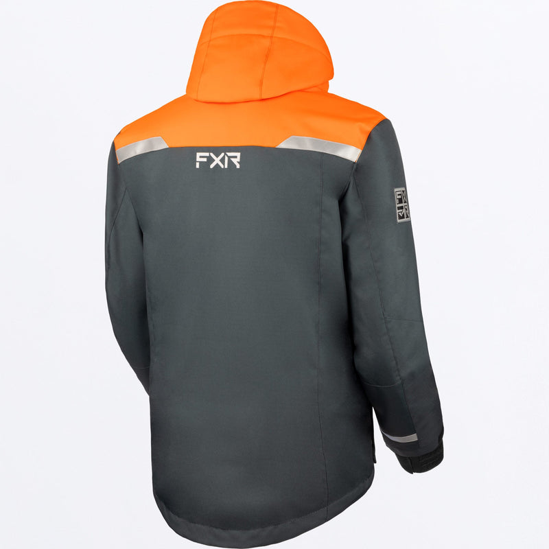 Chargez l'image dans la visionneuse de la galerie, ExcursionIcePro_Jacket_M_AsphaltOrange_240040-_0830_back

