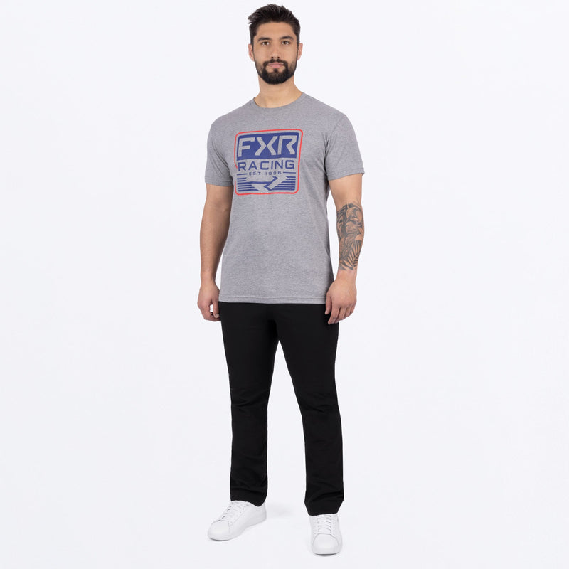 Chargez l'image dans la visionneuse de la galerie, Emblem_Prem_Shirt_M_GreyHeatherReflex_251311_0740_FrontFULL
