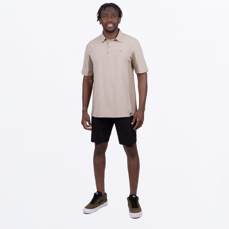 Chargez l'image dans la visionneuse de la galerie, MBreezePerformanceUPFPolo_Shirt_Stone_SKU_242082-_1700_Extra1
