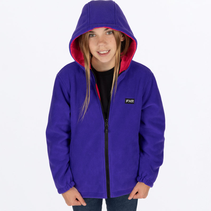 Chargez l'image dans la visionneuse de la galerie, YthRideReversible_Jacket_RazzPurple_SKU_242202-_2880_Extra4
