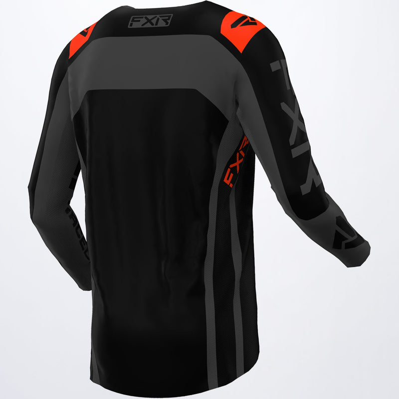Chargez l'image dans la visionneuse de la galerie, Offroad_Jersey_BlackCharNukeRed_223315-_1008_back
