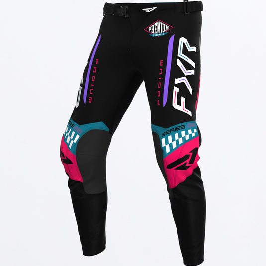 YthPodiumGladiatorMX_Pant_BlackCoralTeal_SKU_263364-_1093_Front