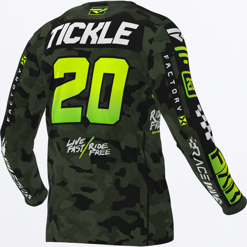 Chargez l'image dans la visionneuse de la galerie, PodiumGladitor_Jersey_YTH_Camo_243309-_7600_back**hover**
