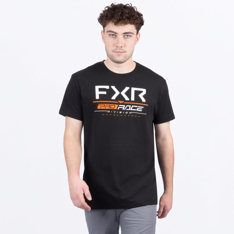 Chargez l'image dans la visionneuse de la galerie, MRaceDivPremium_T-Shirt_BlackOrange_SKU_252068-_1030_Front
