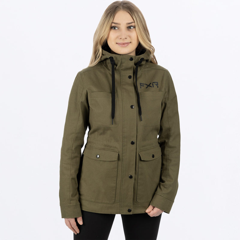 Chargez l'image dans la visionneuse de la galerie, Women's Ivy Canvas Jacket
