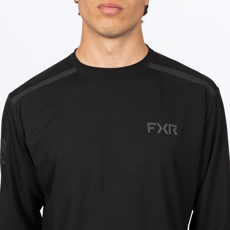 Chargez l'image dans la visionneuse de la galerie, MSurgeBamboo_Longsleeve_Black_SKU_271325-_1000_Extra2
