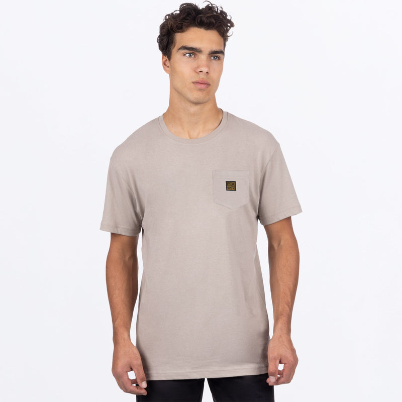 Chargez l'image dans la visionneuse de la galerie, MWorkPocketPremium_T-Shirt_Stone_SKU_231300-_1700_Front
