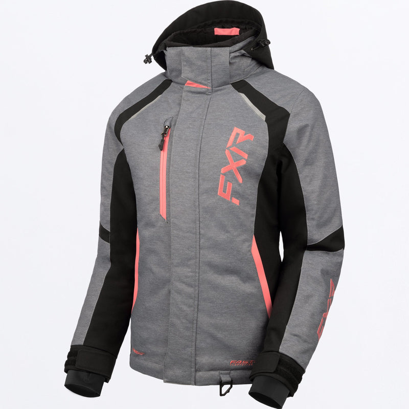 Chargez l'image dans la visionneuse de la galerie, Pulse_Jacket_W_MidGreyBlackMelon_230227-_0793_front
