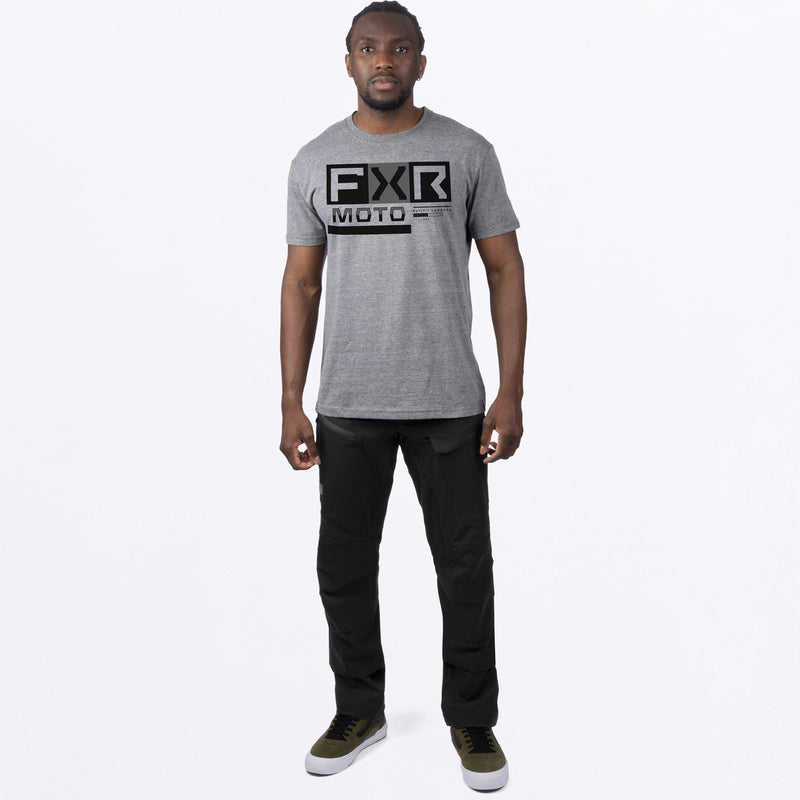 Chargez l'image dans la visionneuse de la galerie, Ride_Prem_Shirt_M_GreyHeatherBlack_241313_0710_frontFULL
