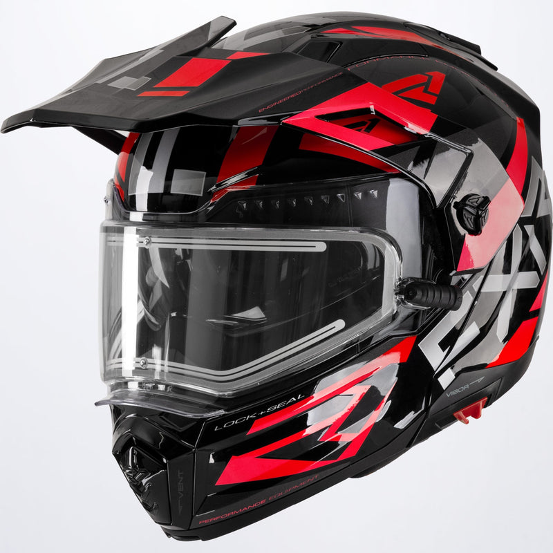 Chargez l'image dans la visionneuse de la galerie, Maverick-X_Helmet_BlackRed_220623-_1020_detailshut
