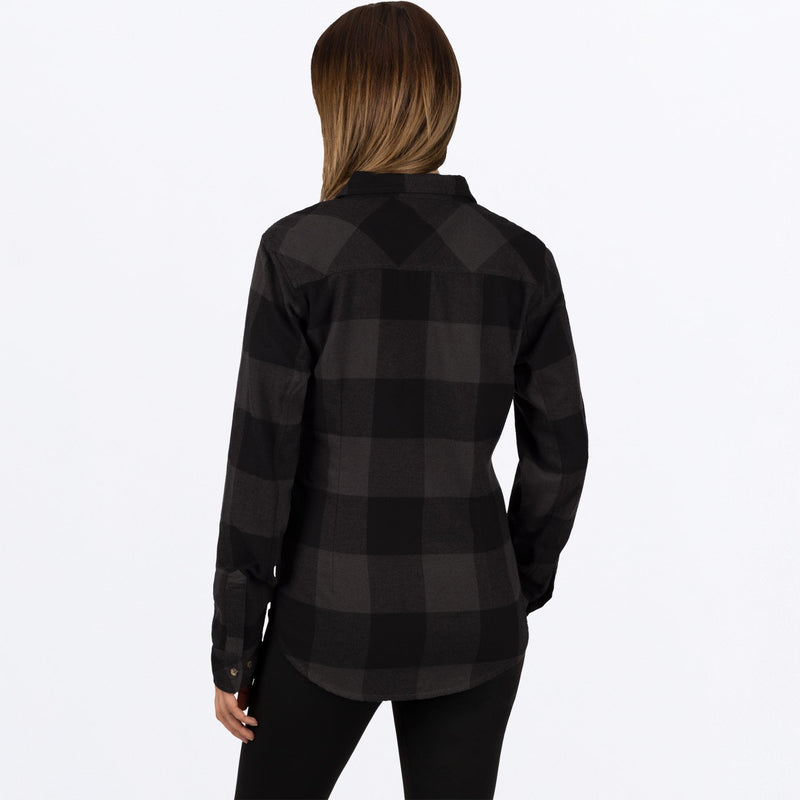 Chargez l'image dans la visionneuse de la galerie, WTimberFlannel_Shirt_CharcoalBlack_SKU_231209-_0810_Extra
