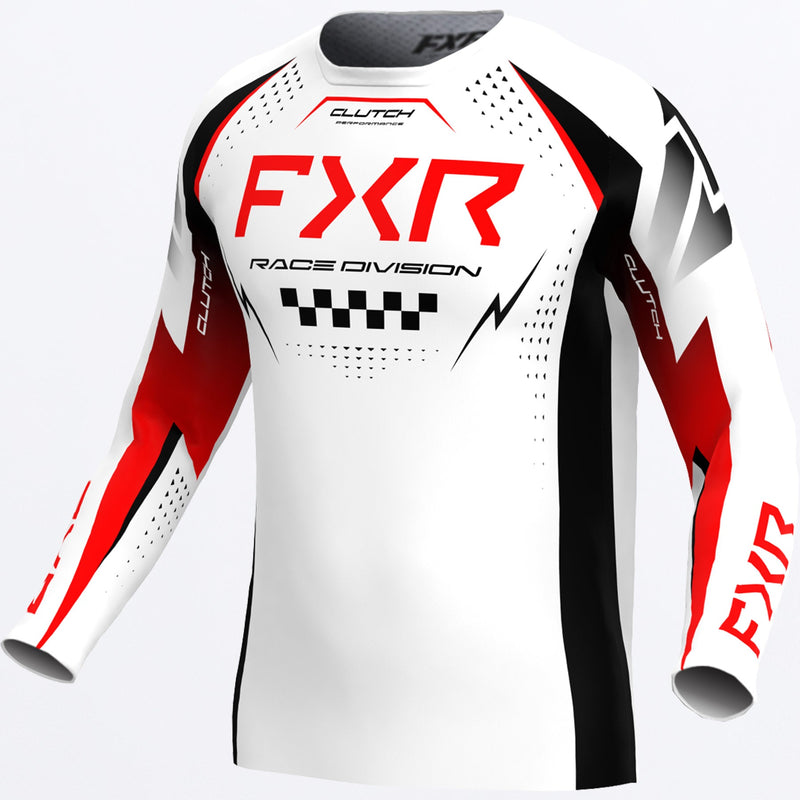 Chargez l'image dans la visionneuse de la galerie, ClutchProMX_Jersey_WhiteRedBlack_SKU_263322-_0120_Front
