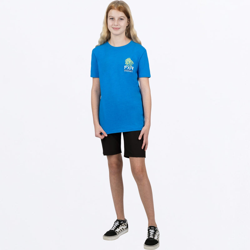 Chargez l'image dans la visionneuse de la galerie, Da_Bass_Premium_TShirt_Y_BlueheatherHivis_232286_4165_fullbody**hover**
