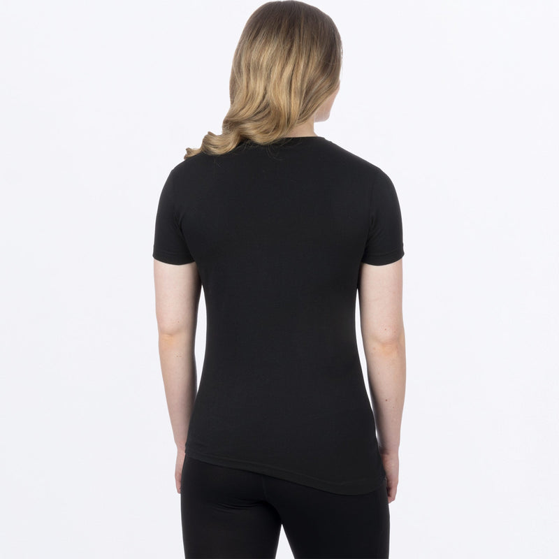 Chargez l'image dans la visionneuse de la galerie, Podium_PremiumTShirt_W_BlackLtSage_242227-_1070_back
