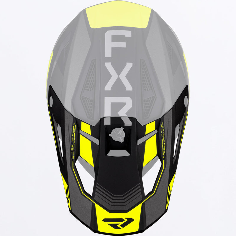 Chargez l'image dans la visionneuse de la galerie, ApexSnowHelmet_Peak_HiVis_SKU_271776-_6500_Front
