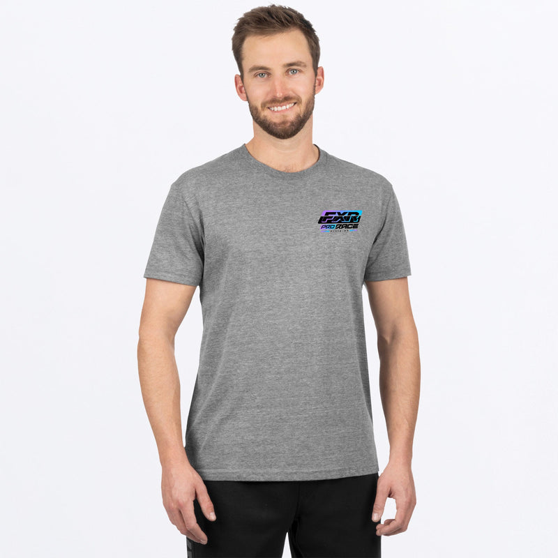 Chargez l'image dans la visionneuse de la galerie, RaceDiv_PremiumTShirt_M_GreyHeather_242066-_0700_front
